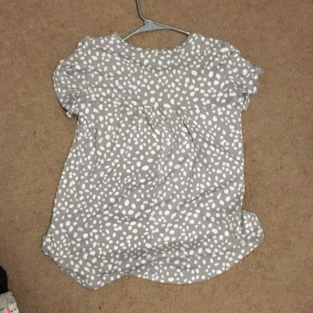 Gray blouse